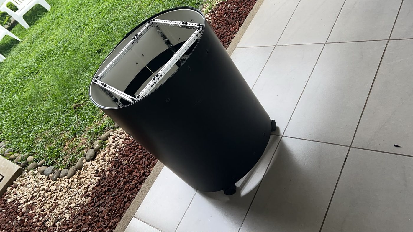 Prototipo recubierto por coroplast