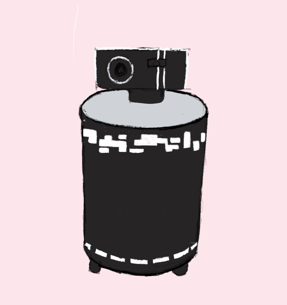 Boceto de la decoración de MECH-1